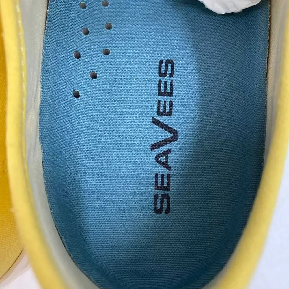 SeaVees Yellow Melrose Platform Sneakers | Women’s Size 8